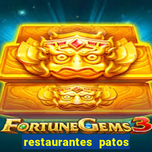 restaurantes patos de minas